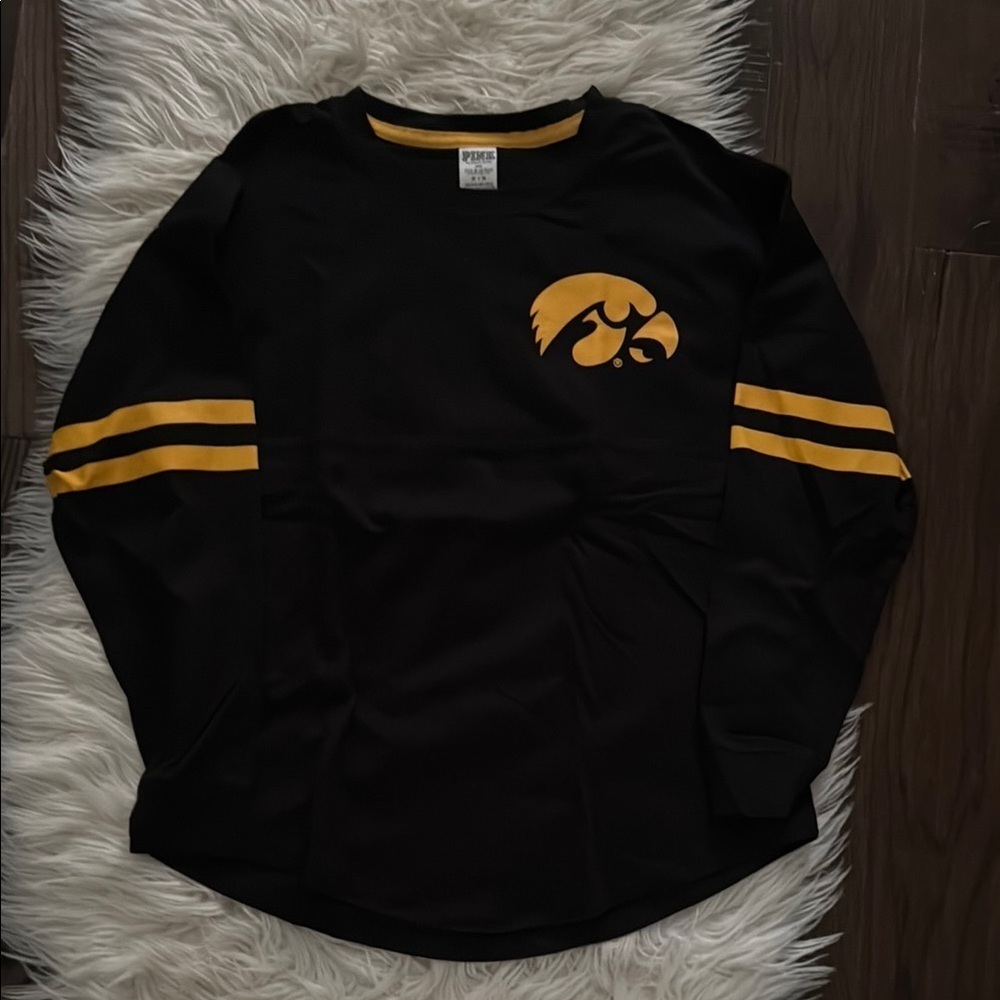 Black and Gold Long Sleeve Shirt